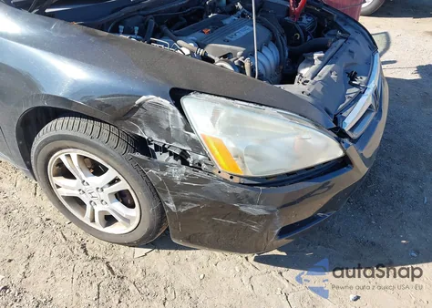 2007 Honda Accord 2.4 Ex из США, поврежденный, VIN 1HGCM56757A174350